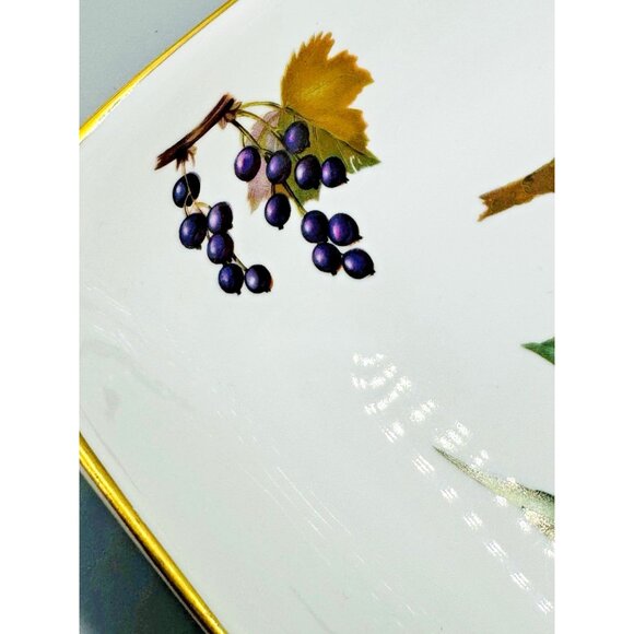 Royal Worcester Evesham Gold Rectangular Shape 56 Size 1 Baking Serving Dish - Picture 3 of 8